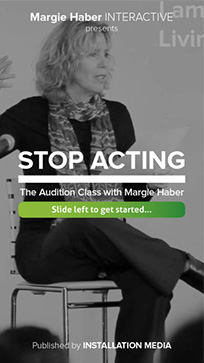 Margie Haber - Stop Acting